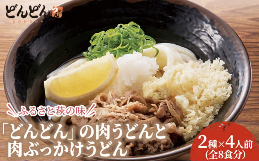 夏はぶっかけで！「どんどんの肉うどん」