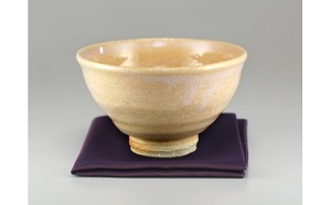 [№5226-0303]萩焼　茶碗　（大道・井戸・1）